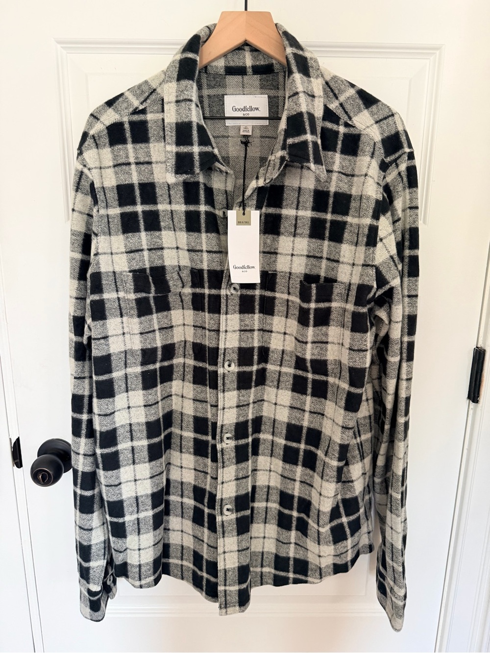 NWT Goodfellow soft flannel shirt jacket